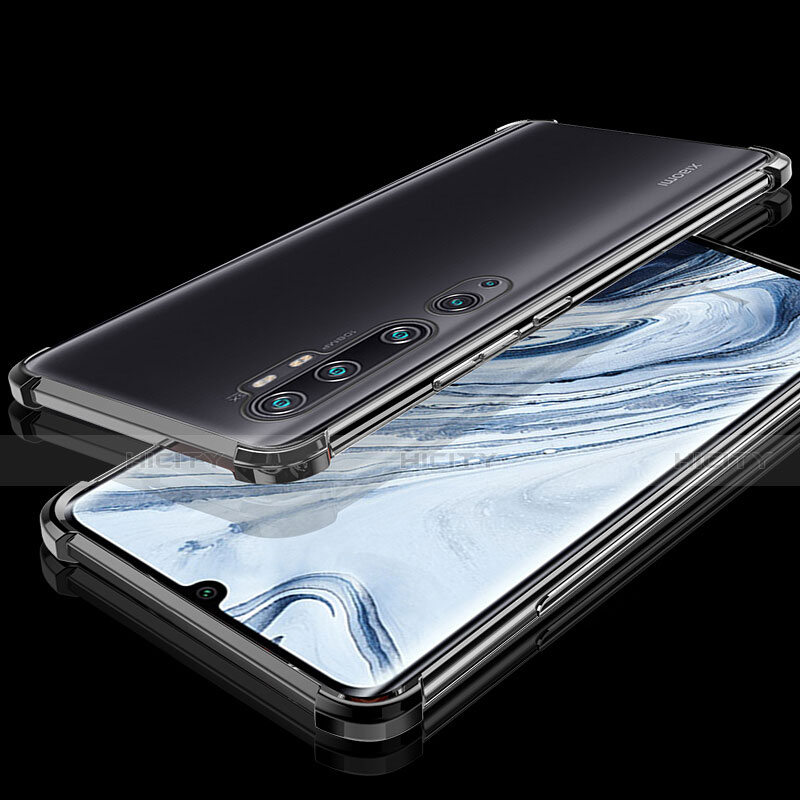 Xiaomi Mi Note 10用極薄ソフトケース シリコンケース 耐衝撃 全面保護 透明 S02 Xiaomi 