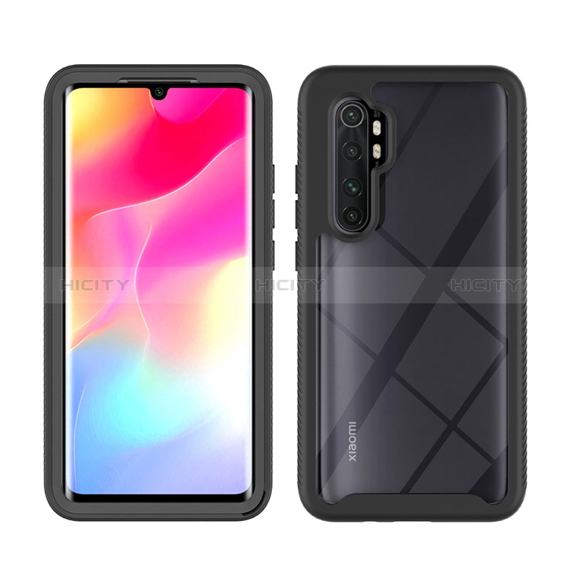 Xiaomi Mi Note 10 Lite用360度 フルカバー ハイブリットバンパーケース クリア透明 プラスチック カバー ZJ4 Xiaomi 