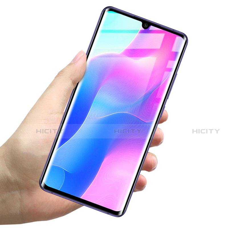 Xiaomi Mi Note 10 Lite用強化ガラス フル液晶保護フィルム Xiaomi ブラック