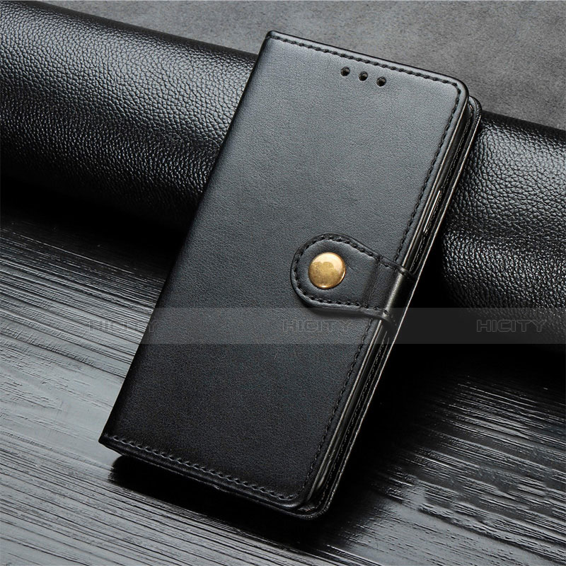 Xiaomi Mi Note 10 Pro用手帳型 レザーケース スタンド カバー D01 Xiaomi ブラック