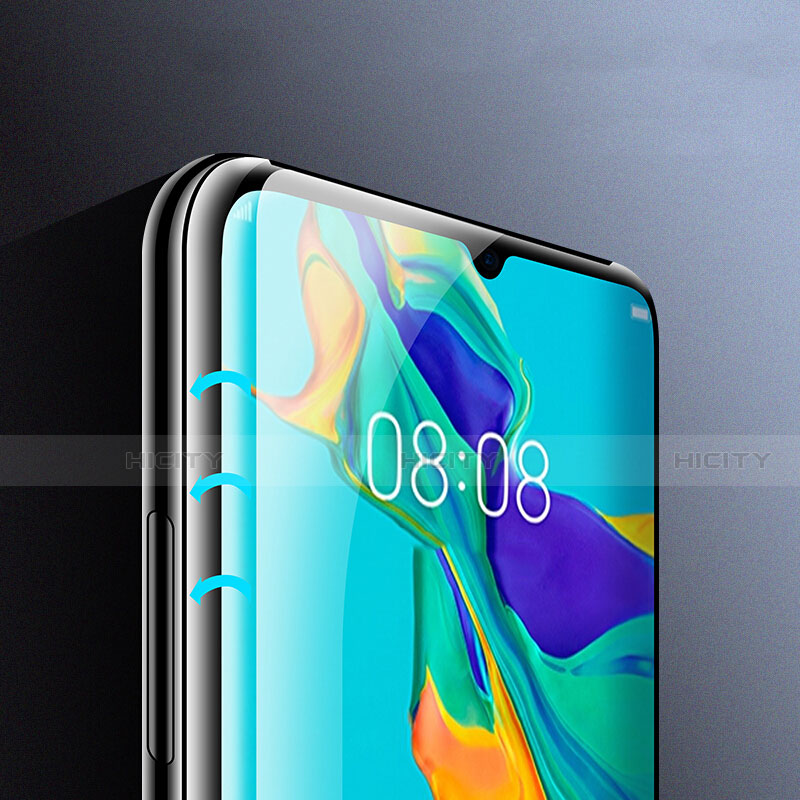 Xiaomi Mi Note 10 Pro用強化ガラス フル液晶保護フィルム F03 Xiaomi ブラック