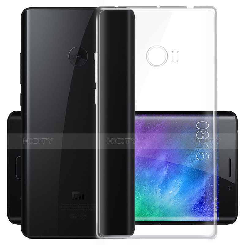 Xiaomi Mi Note 2用極薄ソフトケース シリコンケース 耐衝撃 全面保護 クリア透明 カバー Xiaomi クリア