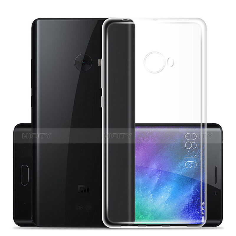 Xiaomi Mi Note 2 Special Edition用極薄ソフトケース シリコンケース 耐衝撃 全面保護 クリア透明 T02 Xiaomi クリア