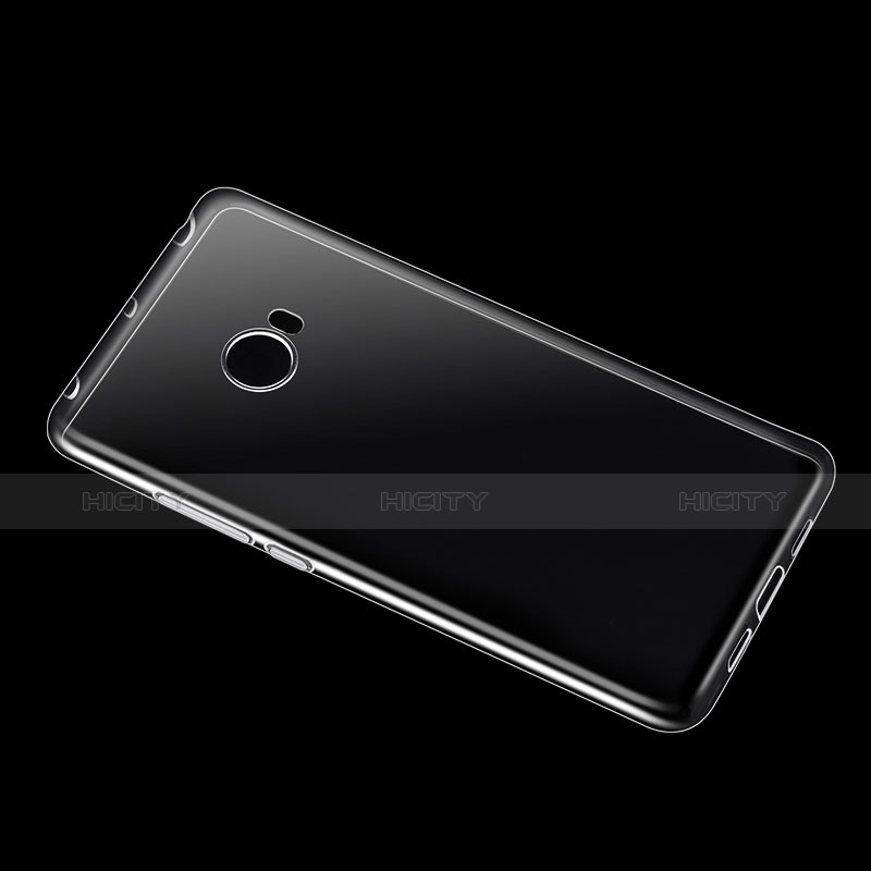 Xiaomi Mi Note 2 Special Edition用極薄ソフトケース シリコンケース 耐衝撃 全面保護 クリア透明 T04 Xiaomi クリア
