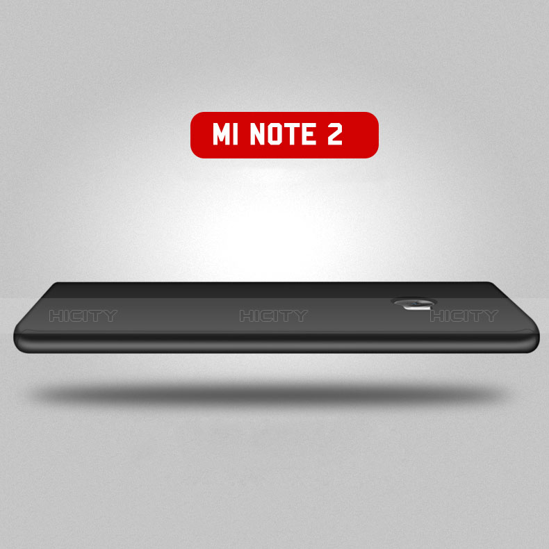 Xiaomi Mi Note 2 Special Edition用ハードケース プラスチック 質感もマット 前面と背面 360度 フルカバー Xiaomi ブラック