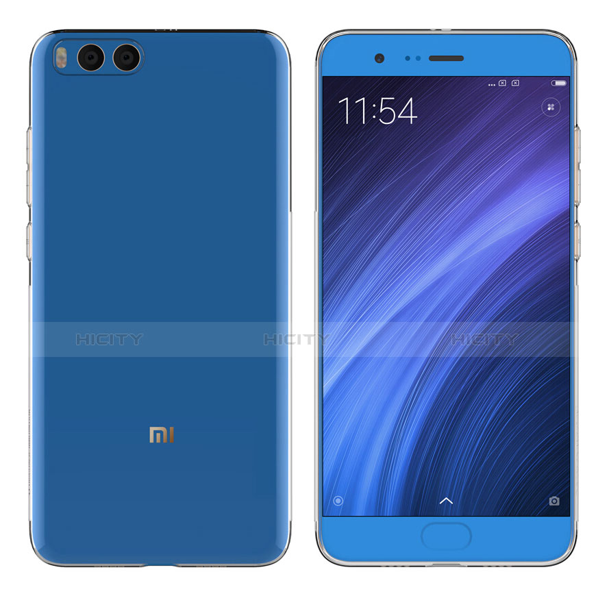 Xiaomi Mi Note 3用極薄ソフトケース シリコンケース 耐衝撃 全面保護 クリア透明 R01 Xiaomi クリア