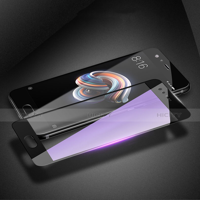 Xiaomi Mi Note 3用アンチグレア ブルーライト 強化ガラス 液晶保護フィルム B01 Xiaomi ネイビー