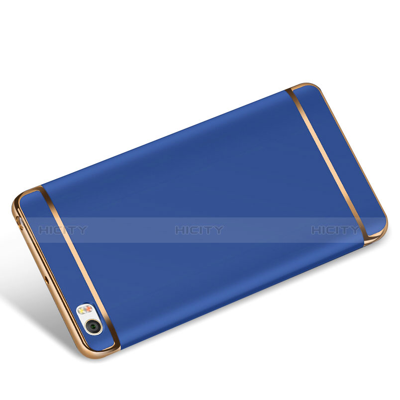 Xiaomi Mi Note用ケース 高級感 手触り良い アルミメタル 製の金属製 Xiaomi ネイビー