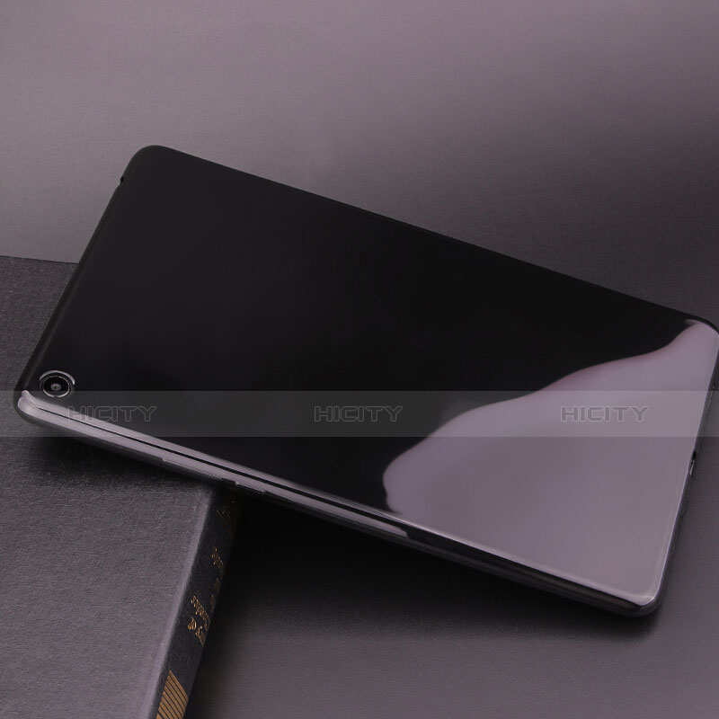 Xiaomi Mi Pad 4用極薄ソフトケース シリコンケース 耐衝撃 全面保護 S02 Xiaomi ブラック