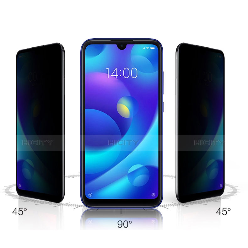 Xiaomi Mi Play 4G用強化ガラス フル液晶保護フィルム F03 Xiaomi ブラック