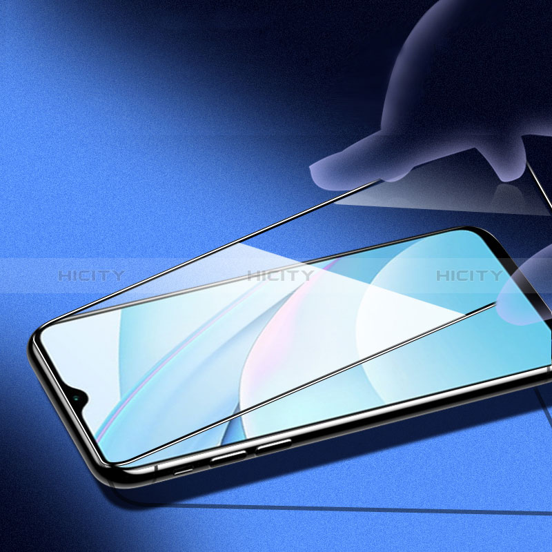 Xiaomi Poco C55用強化ガラス フル液晶保護フィルム Xiaomi ブラック