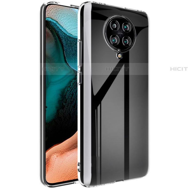 Xiaomi Poco F2 Pro用極薄ソフトケース シリコンケース 耐衝撃 全面保護 クリア透明 T03 Xiaomi クリア