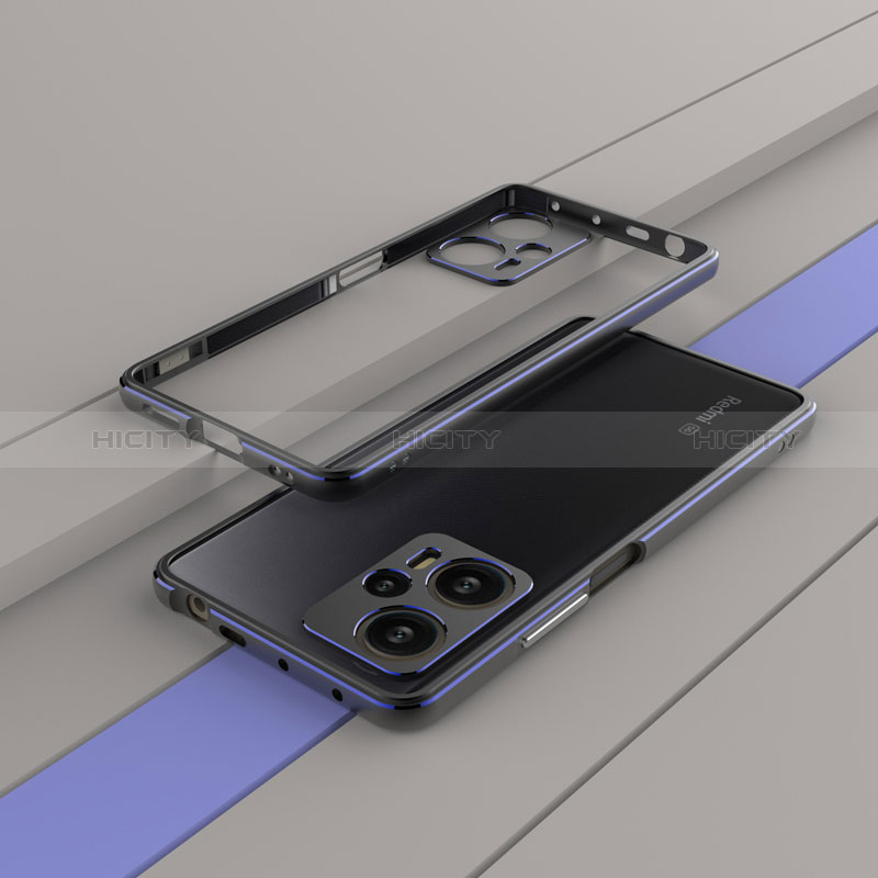 Xiaomi Poco F5 5G用ケース 高級感 手触り良い アルミメタル 製の金属製 バンパー カバー Xiaomi 