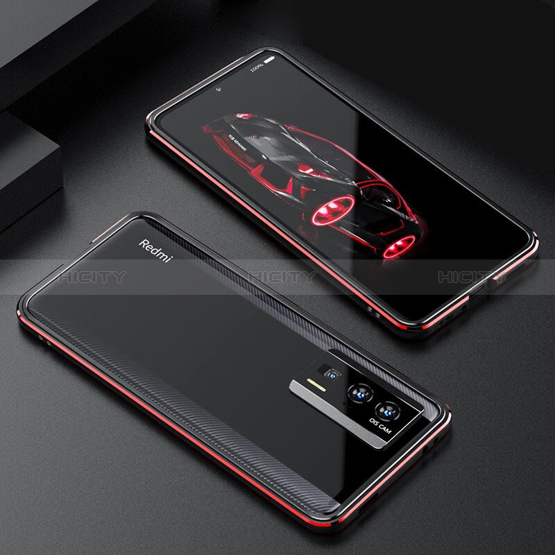 Xiaomi Poco F5 Pro 5G用ケース 高級感 手触り良い アルミメタル 製の金属製 バンパー カバー Xiaomi 