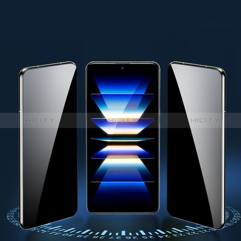 Xiaomi Poco F5 Pro 5G用反スパイ 強化ガラス 液晶保護フィルム Xiaomi クリア