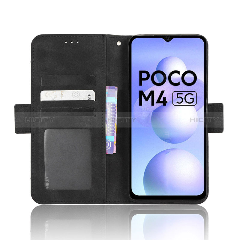 Xiaomi Poco M4 5G用手帳型 レザーケース スタンド カバー BY3 Xiaomi 
