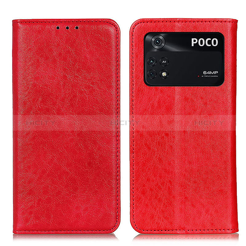 Xiaomi Poco M4 Pro 4G用手帳型 レザーケース スタンド カバー K01Z Xiaomi 