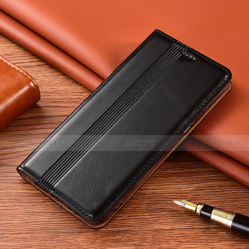 Xiaomi Poco X3 NFC用手帳型 レザーケース スタンド カバー L07 Xiaomi ブラック
