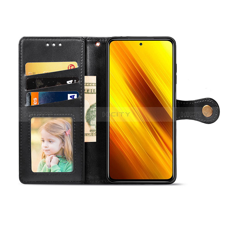 Xiaomi Poco X3 NFC用手帳型 レザーケース スタンド カバー S05D Xiaomi 