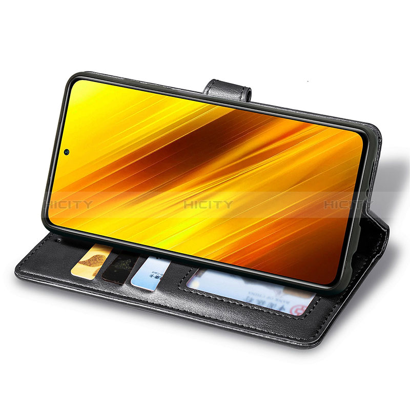 Xiaomi Poco X3 NFC用手帳型 レザーケース スタンド カバー S05D Xiaomi 