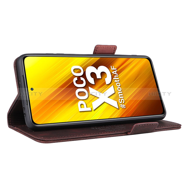 Xiaomi Poco X3 NFC用手帳型 レザーケース スタンド カバー L08Z Xiaomi 