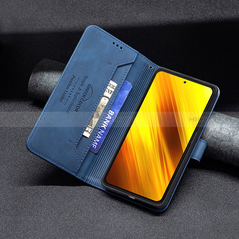 Xiaomi Poco X3 NFC用手帳型 レザーケース スタンド カバー B05F Xiaomi 