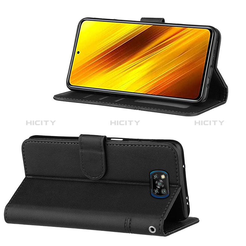 Xiaomi Poco X3 NFC用手帳型 レザーケース スタンド カバー Y01X Xiaomi 