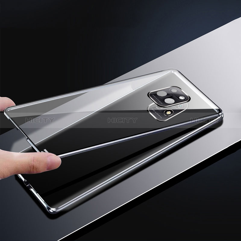 Xiaomi Redmi 10X 5G用ケース 高級感 手触り良い アルミメタル 製の金属製 360度 フルカバーバンパー 鏡面 カバー P01 Xiaomi 