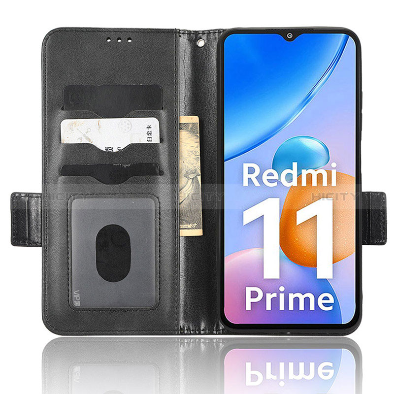 Xiaomi Redmi 11 Prime 4G用手帳型 レザーケース スタンド カバー C02X Xiaomi 