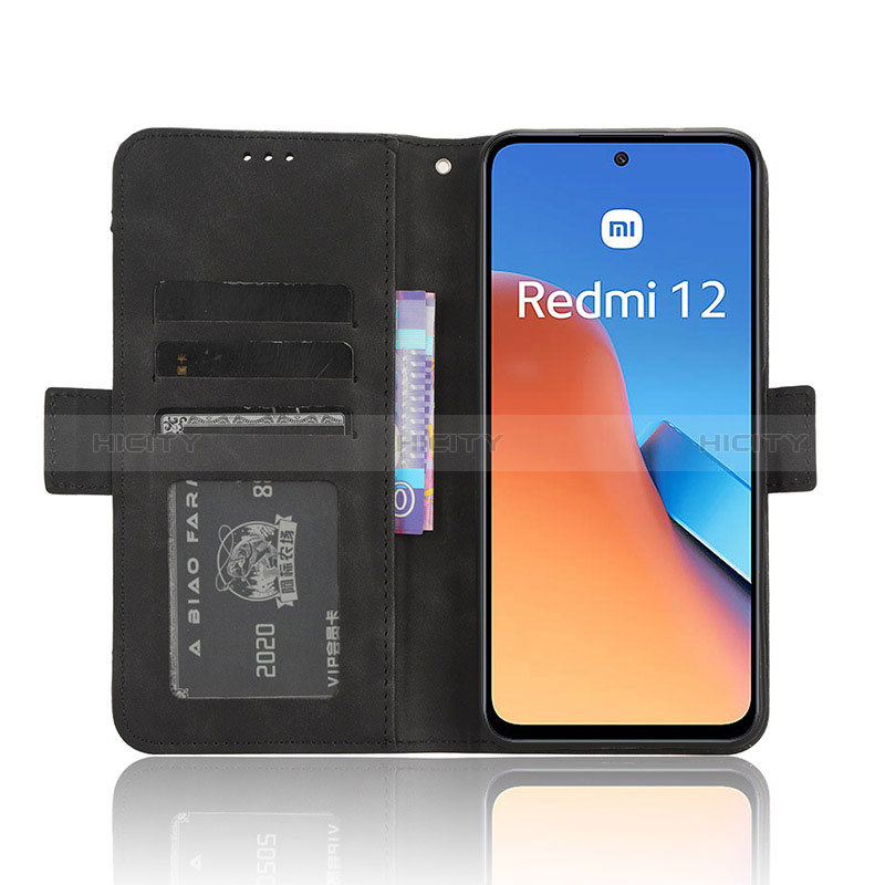 Xiaomi Redmi 12 4G用手帳型 レザーケース スタンド カバー BY3 Xiaomi 