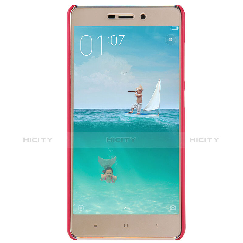 Xiaomi Redmi 3S用ハードケース プラスチック メッシュ デザイン Xiaomi レッド