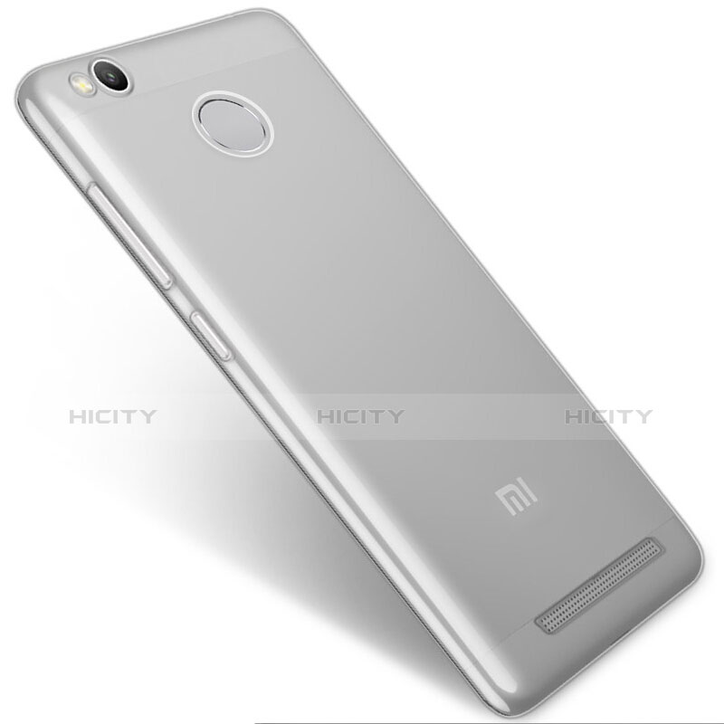 Xiaomi Redmi 3S Prime用極薄ソフトケース シリコンケース 耐衝撃 全面保護 クリア透明 T05 Xiaomi クリア