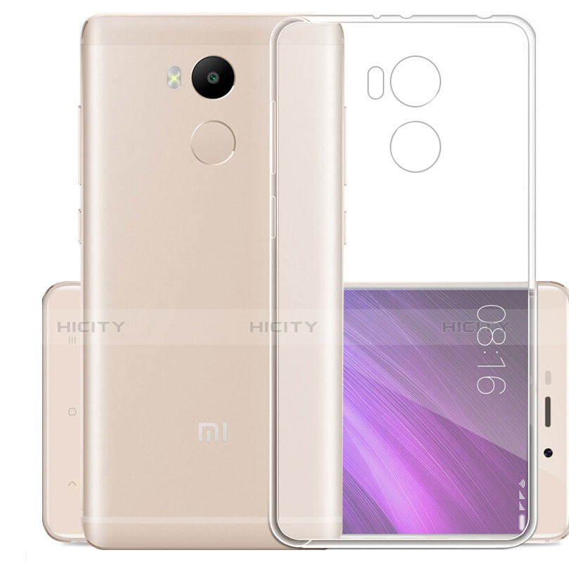 Xiaomi Redmi 4 Prime High Edition用極薄ソフトケース シリコンケース 耐衝撃 全面保護 クリア透明 T02 Xiaomi クリア