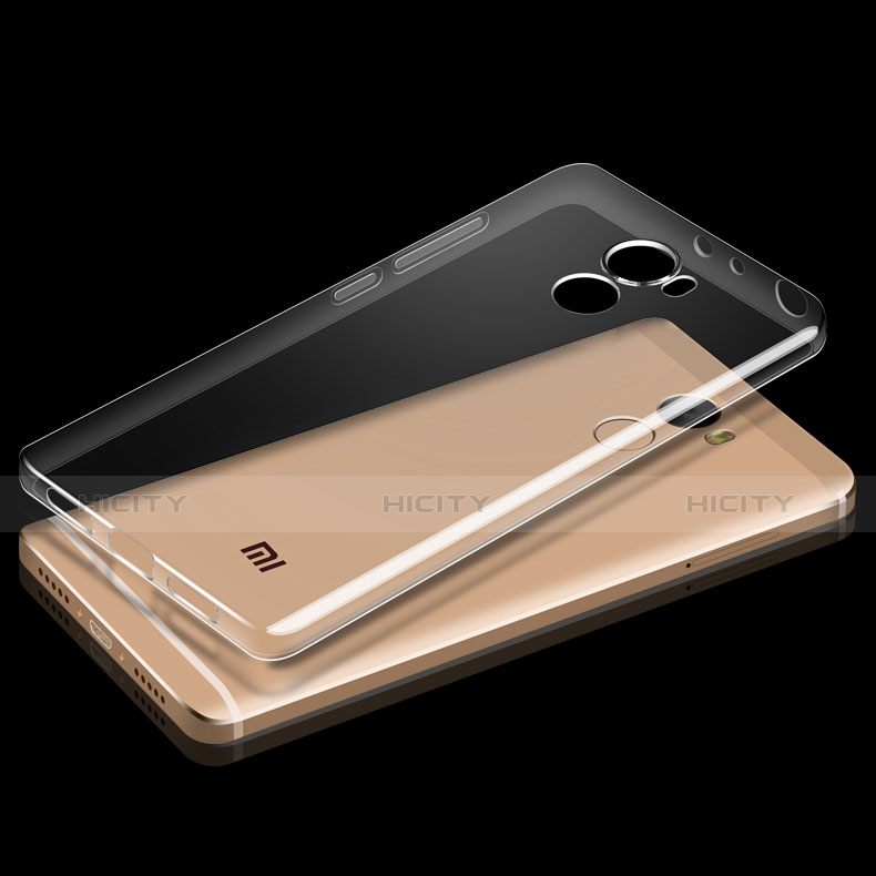 Xiaomi Redmi 4 Standard Edition用極薄ソフトケース シリコンケース 耐衝撃 全面保護 クリア透明 カバー Xiaomi クリア