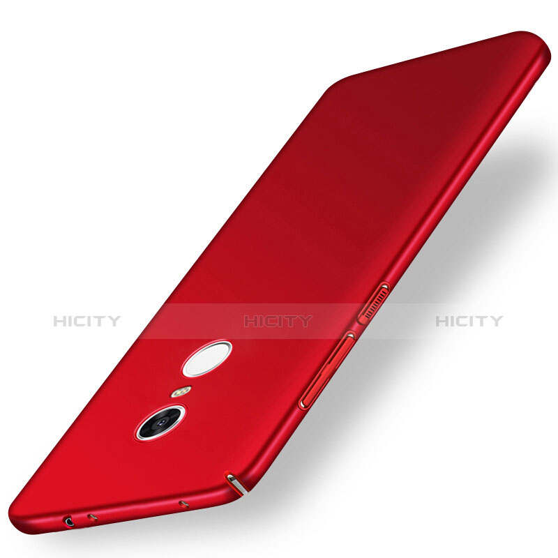 Xiaomi Redmi 5 Plus用ハードケース プラスチック 質感もマット M01 Xiaomi レッド