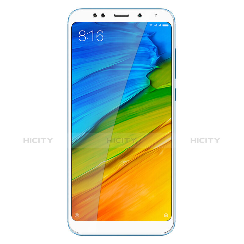 Xiaomi Redmi 5 Plus用強化ガラス フル液晶保護フィルム Xiaomi ホワイト