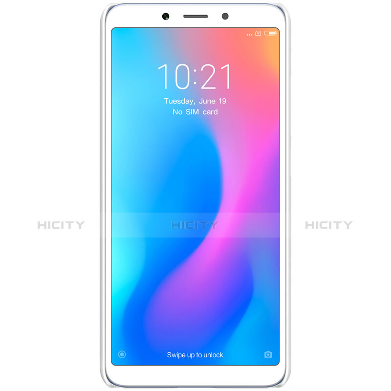 Xiaomi Redmi 6A用ハードケース プラスチック メッシュ デザイン Xiaomi ホワイト