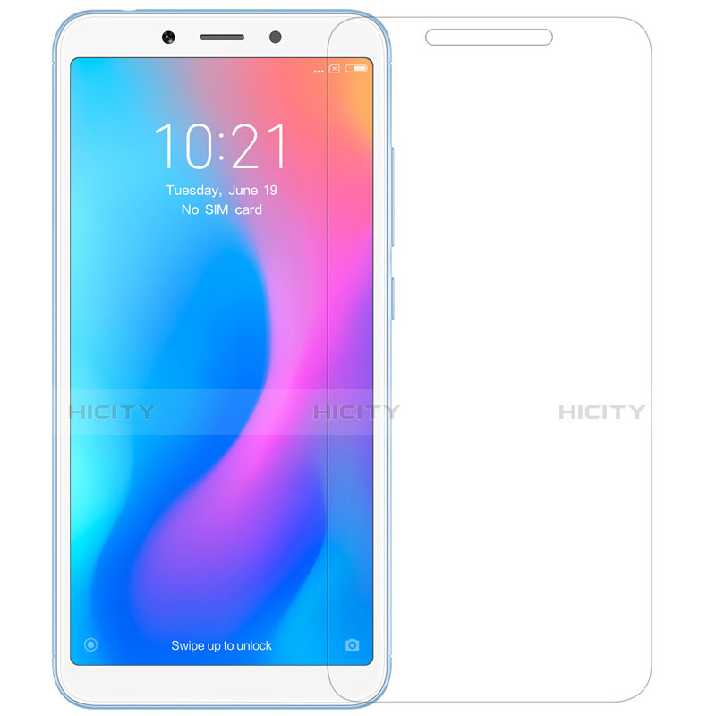 Xiaomi Redmi 6A用強化ガラス 液晶保護フィルム T01 Xiaomi クリア