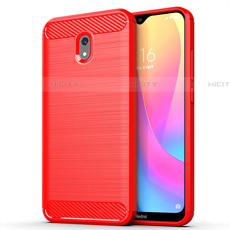 Xiaomi Redmi 8A用シリコンケース ソフトタッチラバー ライン カバー Xiaomi 