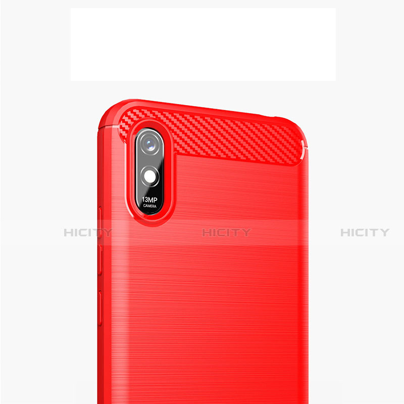 Xiaomi Redmi 9A用シリコンケース ソフトタッチラバー ライン カバー Xiaomi 