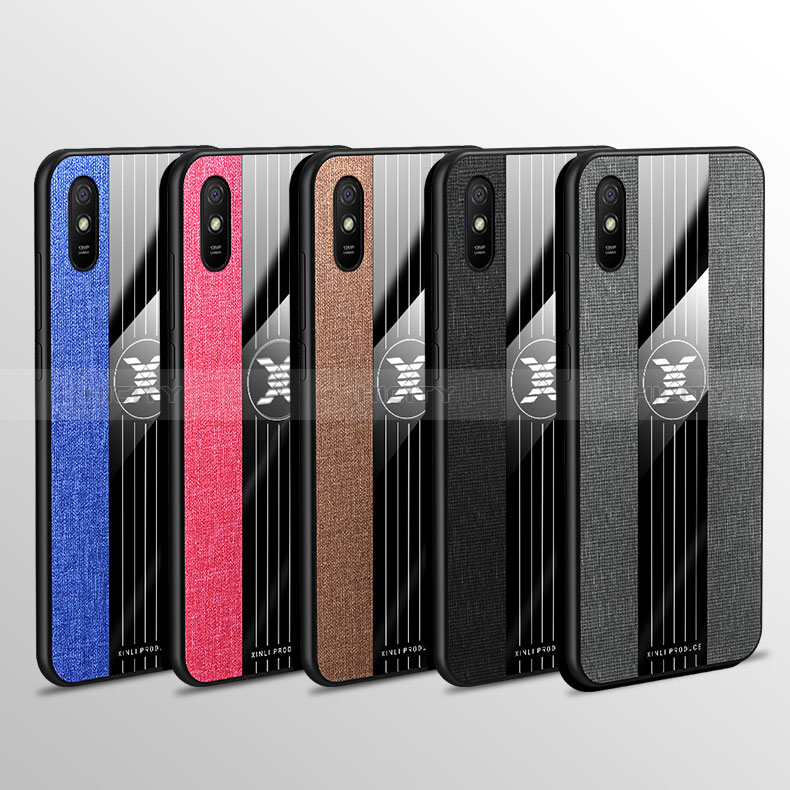 Xiaomi Redmi 9A用極薄ソフトケース シリコンケース 耐衝撃 全面保護 アンド指輪 マグネット式 バンパー X01L Xiaomi 