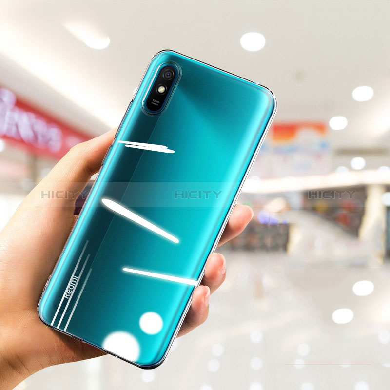 Xiaomi Redmi 9AT用極薄ソフトケース シリコンケース 耐衝撃 全面保護 クリア透明 カバー Xiaomi クリア