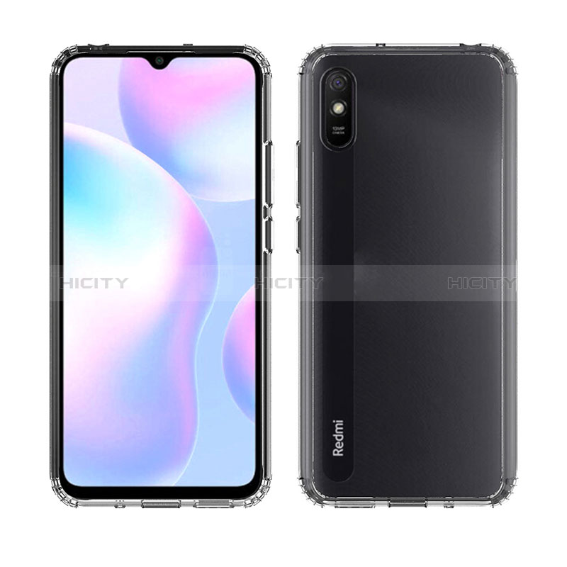 Xiaomi Redmi 9AT用360度 フルカバー ハイブリットバンパーケース クリア透明 プラスチック カバー ZJ5 Xiaomi 