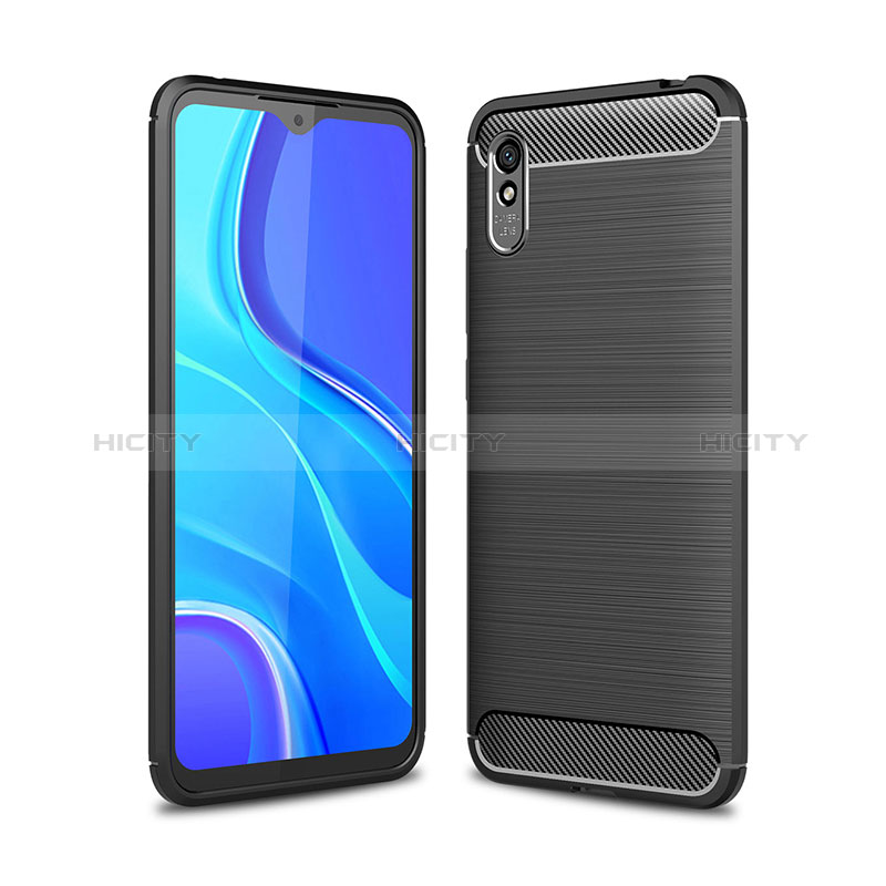 Xiaomi Redmi 9AT用シリコンケース ソフトタッチラバー ライン カバー WL1 Xiaomi 