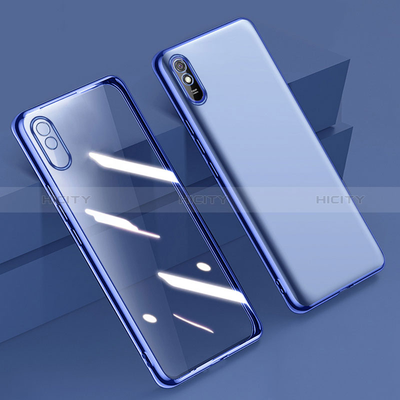 Xiaomi Redmi 9AT用極薄ソフトケース シリコンケース 耐衝撃 全面保護 クリア透明 H01 Xiaomi 