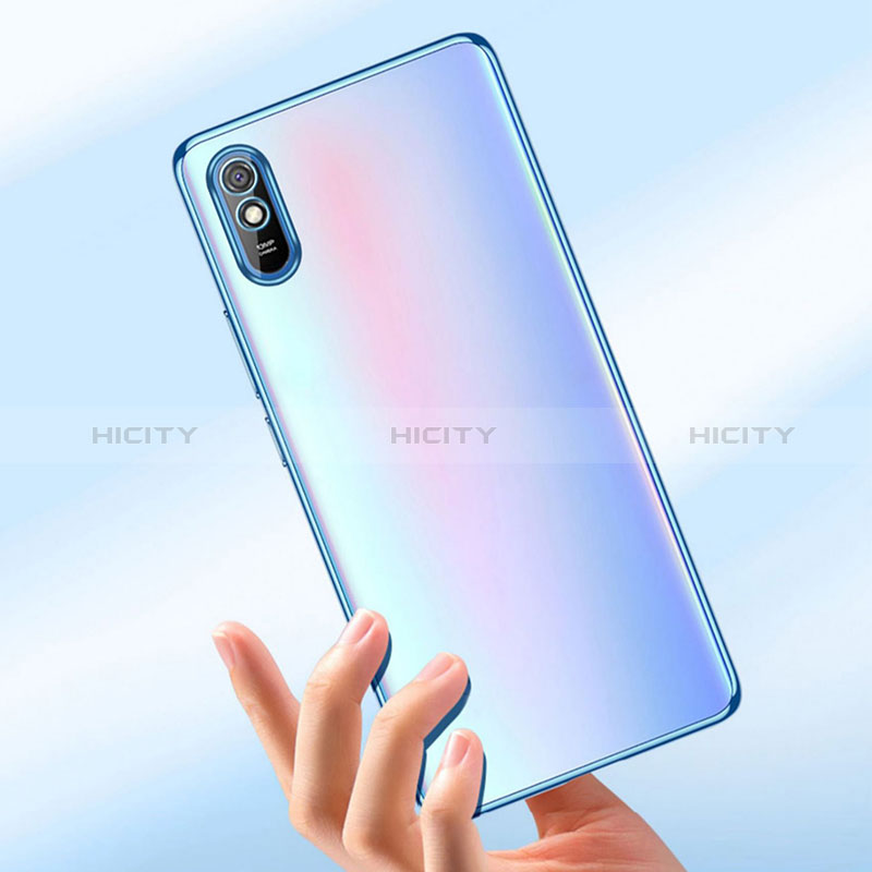 Xiaomi Redmi 9AT用極薄ソフトケース シリコンケース 耐衝撃 全面保護 クリア透明 H01 Xiaomi 