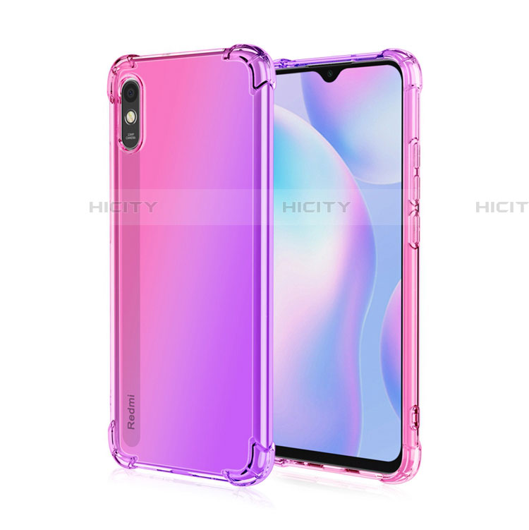 Xiaomi Redmi 9AT用極薄ソフトケース シリコンケース 耐衝撃 全面保護 クリア透明 S01 Xiaomi 