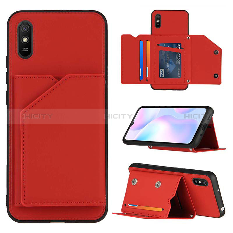 Xiaomi Redmi 9AT用ケース 高級感 手触り良いレザー柄 Y01B Xiaomi 