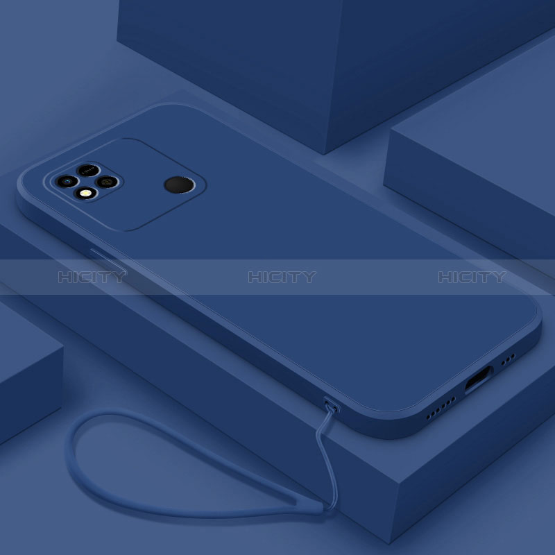 Xiaomi Redmi 9C用360度 フルカバー極薄ソフトケース シリコンケース 耐衝撃 全面保護 バンパー YK4 Xiaomi ネイビー