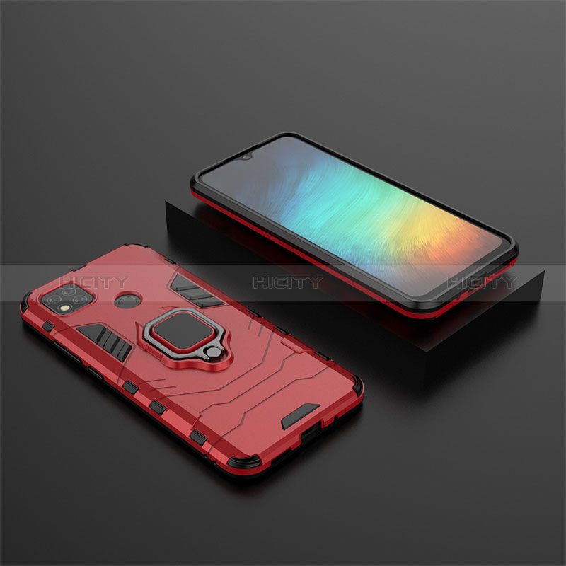 Xiaomi Redmi 9C用ハイブリットバンパーケース プラスチック アンド指輪 マグネット式 KC1 Xiaomi 